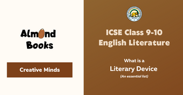 icse literary devices class 10 by Almond Books