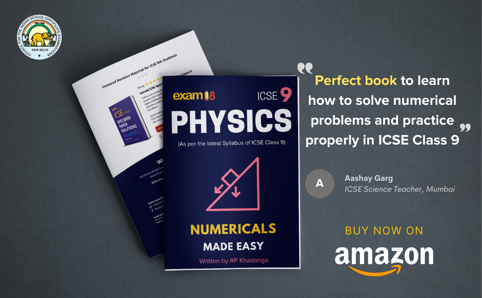 Exam18 ICSE Class 9 Physics Numericals Made Easy (For 2024 Exam) 1 icse class 9 Physics numericals