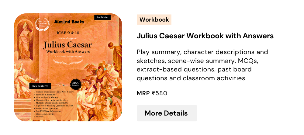 ICSE Julius Caesar Workbook