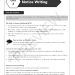 icse notice writing