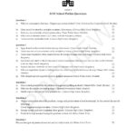 ICSE Home Science Worksheets for Class 10