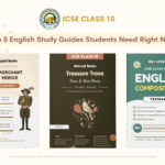icse english top 5 study guides almond books for icse class 10 students as per latest syllabus for 2023 exams