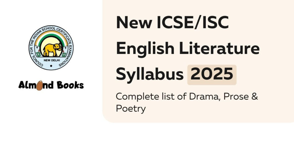 icse english 2025 syllabus