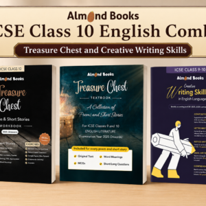 Almond Books ICSE Treasure Chest Class 10 Combo & Creative Writing Skills | Latest Edition 2026 - 2027