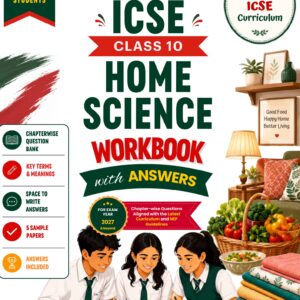 Almond Books ICSE Home Science Class 10 Workbook | 2027 Exam | With Answers